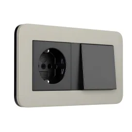E3 switches socket by gira